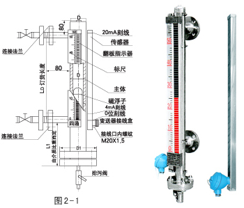 鍋爐液位計結構圖