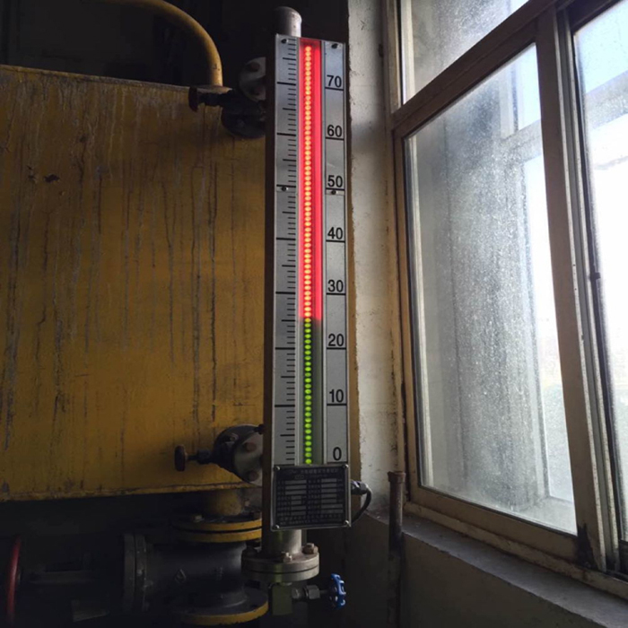 鍋爐液位計現(xiàn)場使用安裝圖